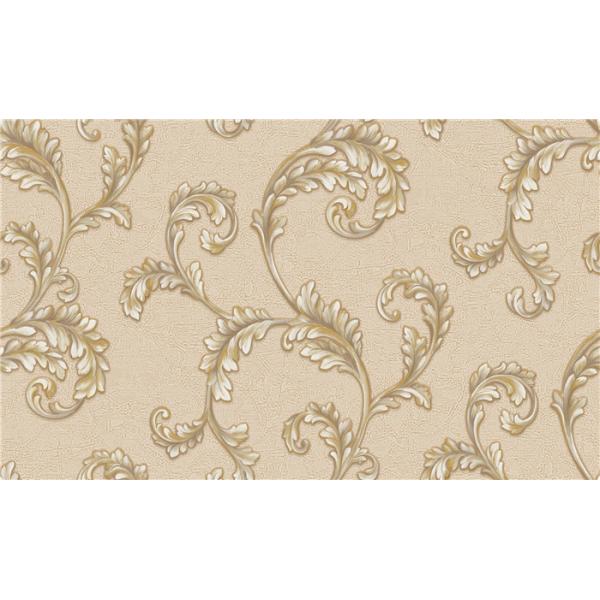Peelable Metallic Embossed Wallpaper Water Resistant For Lounge Room