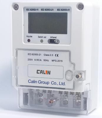 Strong Smart Prepaid Electricity Meters with IEC Standards and Remote Control for Flexible Utility Management