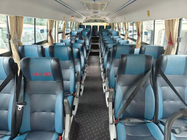 King Long 2017 Registration CATL Pure Electric Battery Used Bus with Engine Type Electric Overall Dimension mm 10.7x2.5x3.3m
