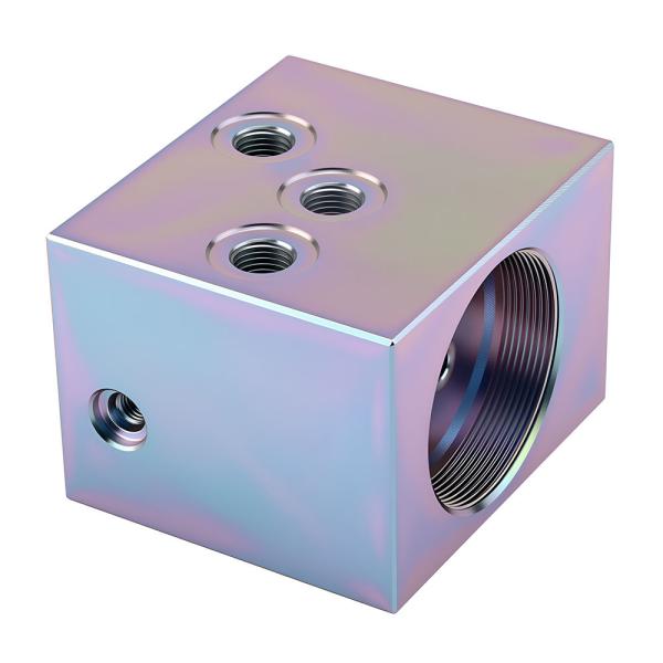 CNC precision hydraulic valve block manufacturing supports high-pressure hydraulic power equipment