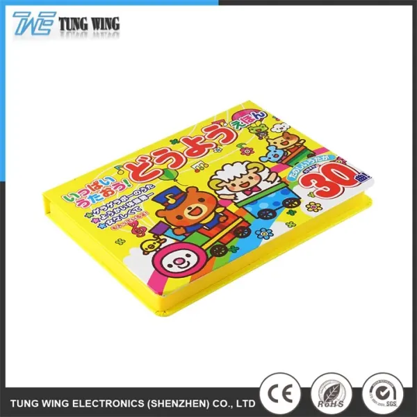 Customized Size ABS Material CE Certified Sound Book for Children Education Talking Book
