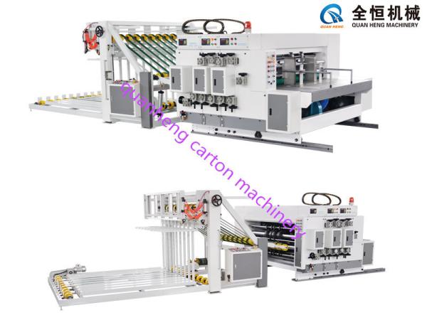 Two Color Flexo Printing Machine Easy Operation With Stacker 100-120Pcs/Min