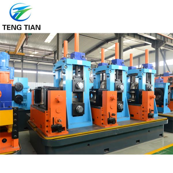 ERW Pipe Mill 300x300mm High Frequency Welding Direct Forming