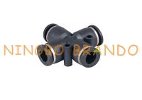 Union Cross Push To Quick Connect Pneumatic Hose Fittings 1/4'' 8mm