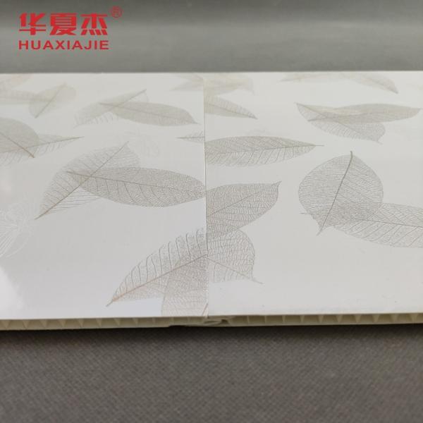 Hot New PVC Wall Panels with Nature Design Waterproof Hot Stamping Ceiling Panel for Living Room or Hotel Decoration
