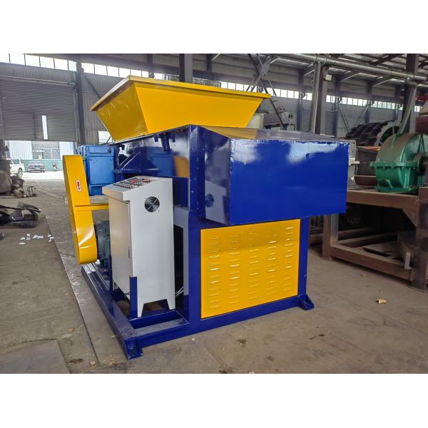 Model 600 Single Shaft Shredder Machine 600*600mm Working Chamber