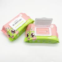 Visage organique biodégradable nettoyant les chiffons de bébé de l'eau épurés par tissus humides
