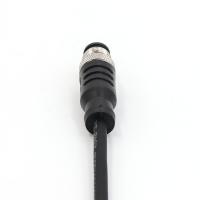 M12 4 connecteurs à broches 2M câble préassemblé mâle droit PVC CE non blindé