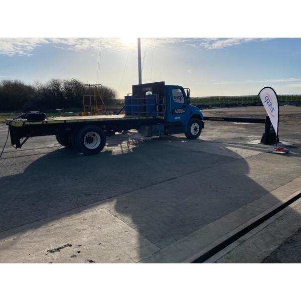 Portão de feixe ascendente de alto nível de segurança para ambientes seguros