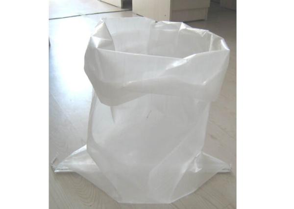 White 50Kg PP Woven Sacks Food Grade Polypropylene Material Eco Friendly