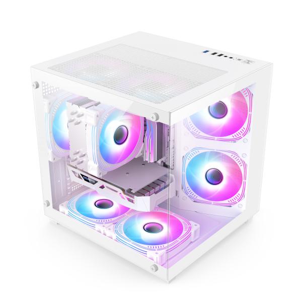 Micro-ATX/ ITX PC Case Awesome Heat Dissipation Supports Lots Of Different Hardware Setups For Gamer Pros