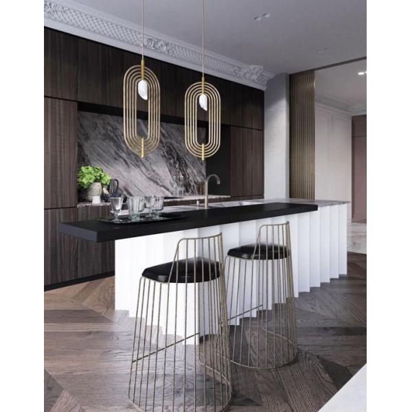 La silla de tabla antigua del Pub de la barra del taburete del vintage fijó la madera contrachapada de acero inoxidable Sponage