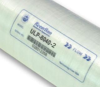 Ultra-low Pressure Reverse Osmosis Membranes ULP-8040-2 For Pure Water Preparation Plant