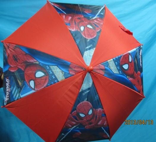 kids umbrella with ears and cartoon charactors