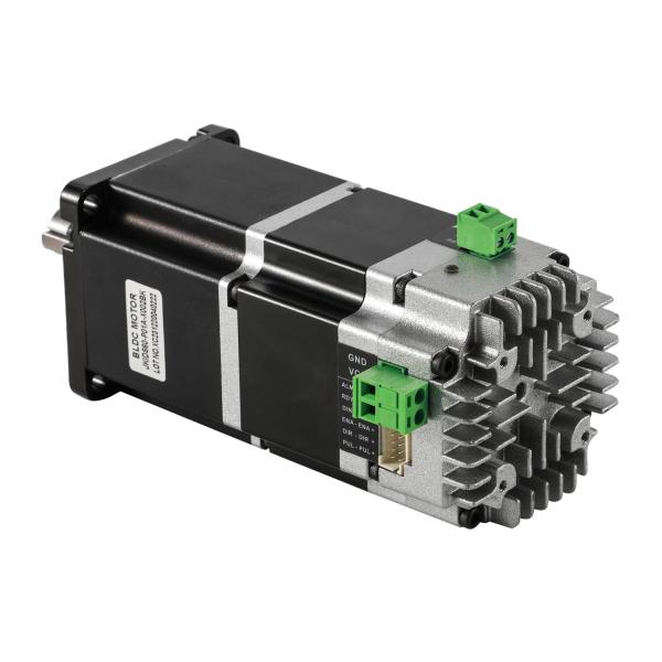 Jkongmotor RS485 Canopen Stepper Electric Engine NEMA 17 23 Integrated Servo Motor with Gearbox or Brake for Textile