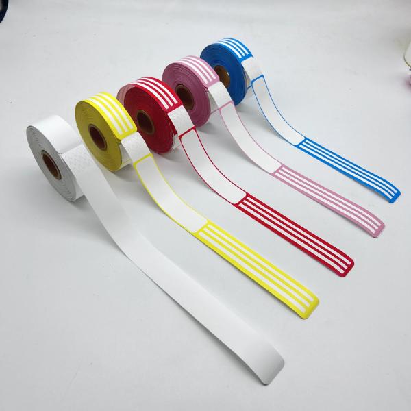 Cinturón de identificación de diseño térmico personalizado imprimible para una identificación fácil y precisa en productos plásticos