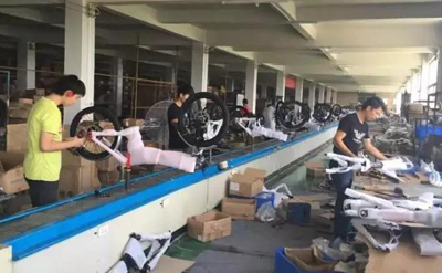 Stable 20 Inch Electric Bike Aluminum Alloy 6061 Frame 48V 500W Motor