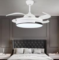 Luz de techo del metal LED con las cuchillas retractables de acrílico de la fan