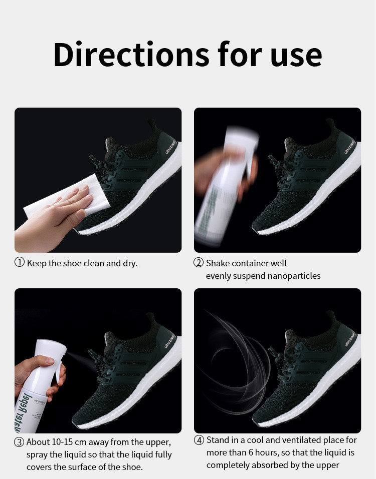 Изготовленные на заказ брызги Waterproofer протектора Nubuck замши нанотехнологии