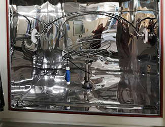 50 millimètres de trou d'espacement d'éclaboussure d'eau d'essai de la chambre Ipx9k d'équipement de test d'approvisionnement en eau automatique