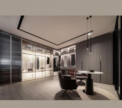 Rest Equipment custom modern furniture White Walk In Closet 2400mm stuya