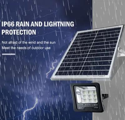 100w 6500k Luz solar de inundação LED Alumínio