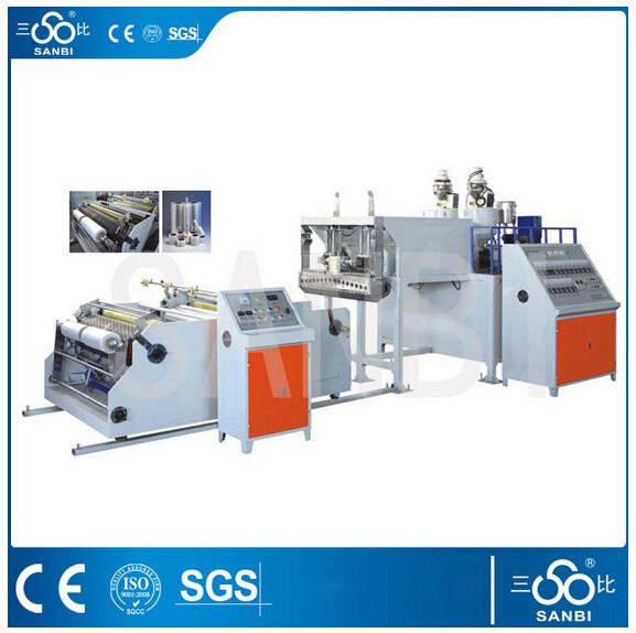 Polyethylene Film Extrusion Blow Molding Machine Single Screw Plastic Extrusion Machine