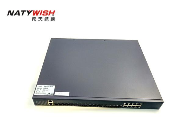 Triple Play 8 Port GPON OLT With 8 PON Ports 8 * 1.25G SFP Slots 8 GE Ethernet Ports