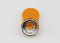 Chapeau en plastique en aluminium pharmaceutique orange de combinaison de la vente en gros 13mm