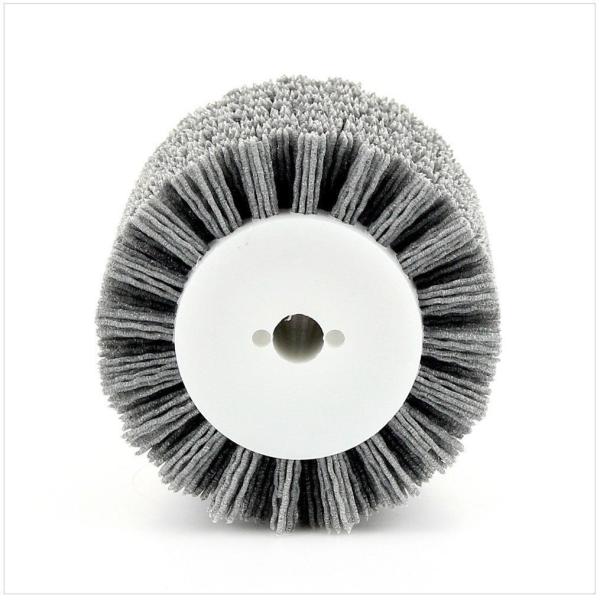 Easy Operation Nylon Roller Brush Low Center Gravity For Wood Polishing