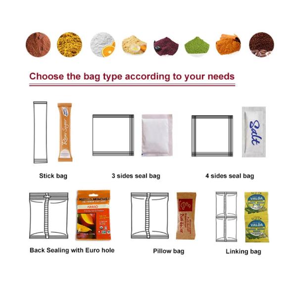 машина упаковки саше 10-50g 150mm автоматическая