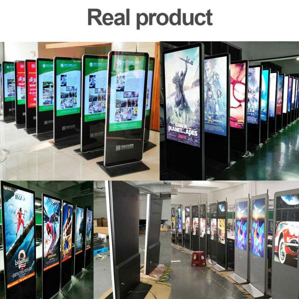 Elevate Your Advertising Campaigns: 43 Inch Touch Screen Kiosk with CMS, Touch Function, and High-Definition Display