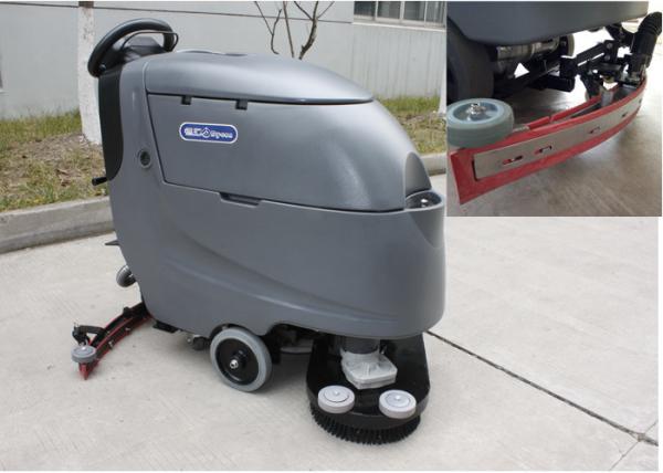 Different Color Auto Floor Scrubbing Machines Battery Powered Ametek Suction Motor