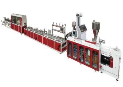 JWELL Conical Twin Screw Extruder PVC WPC Profile Extrusion Machine Panel Making Machine