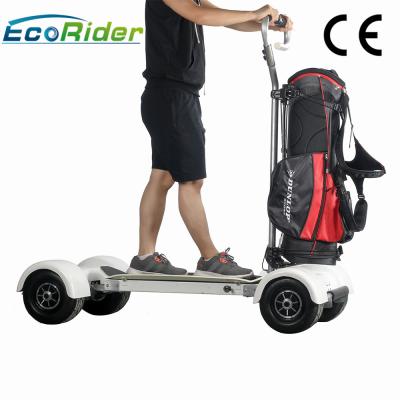 1000w Electric Ride On Golf Scooters 60-80km Mileage 4 Wheel Big Tire Electric Skateboard