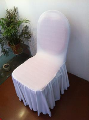 2013 new style pleated  chair cover