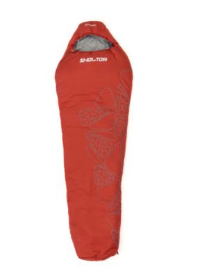 Orange Hiking 300gsm 20 Degree 0 Degree Camping Sleeping Quilt