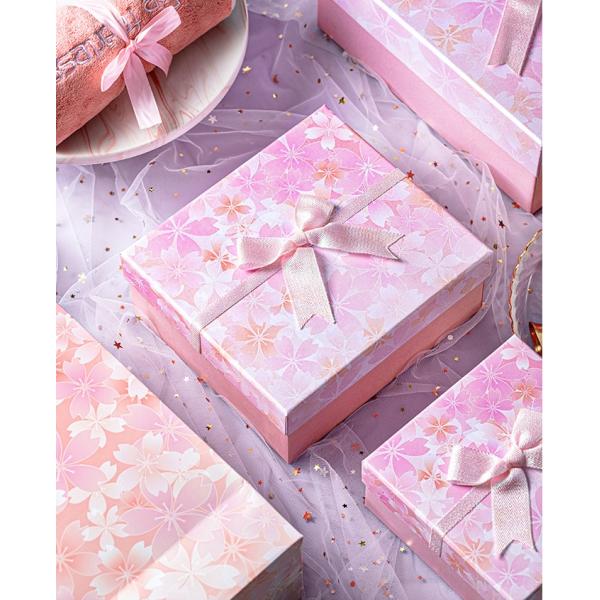 1.5-3mm Cardboard Luxury Packaging Gift Box pink Eco Friendly Packaging Box