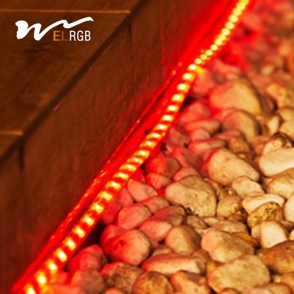 100lm 250LM Solar Powered LED Strip Solar Rope String Lights RoHS