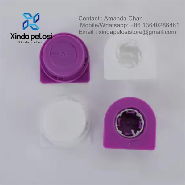Grossista Grade de alimentos Custom Plastic Stream Cap Garrafa de Leite Sucos Helicóptero Para Venda