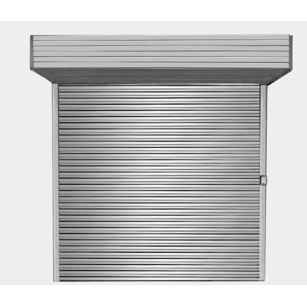 Industrial Electric Fire Rated Roller Shutter Door Customized 0.8mm 1.0mm slat
