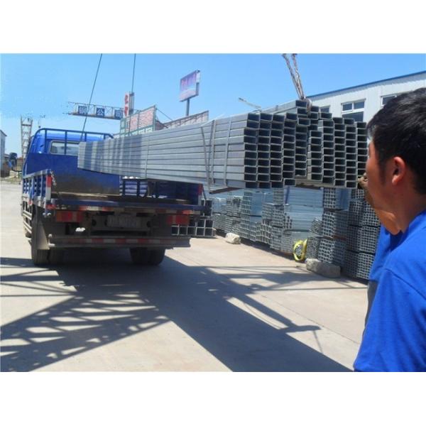 Hollow Section GB / T13793 / T3091 / T6728 / T6725 galvanized Welded Steel Pipes / Pipe