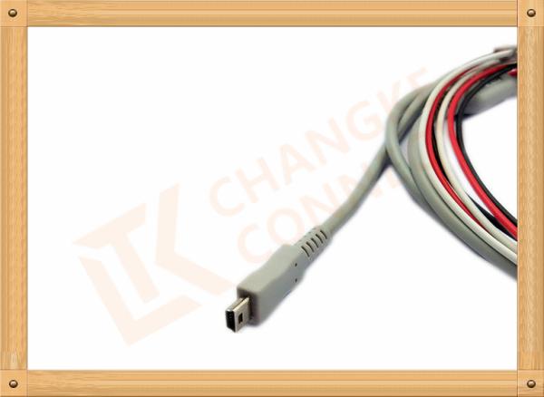 3 Leads Clip One Piece ECG Patient Cable with Copper Conductor Material