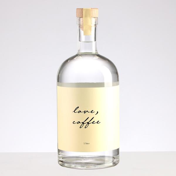 Garrafas de vidro de cor personalizadas para Vodka Whisky Rum 200ml 375ml 500ml 700ml 750ml 1000ml