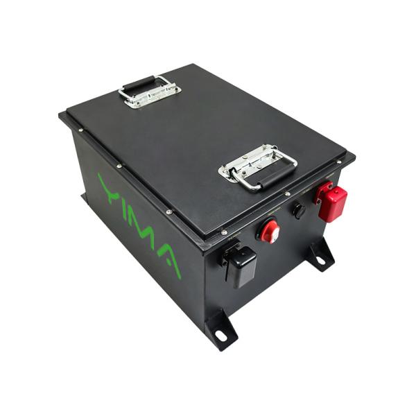 48V 72V 100Ah 200Ah Lithium Ion Golf Trolley Battery 4000 Times Cycle Life