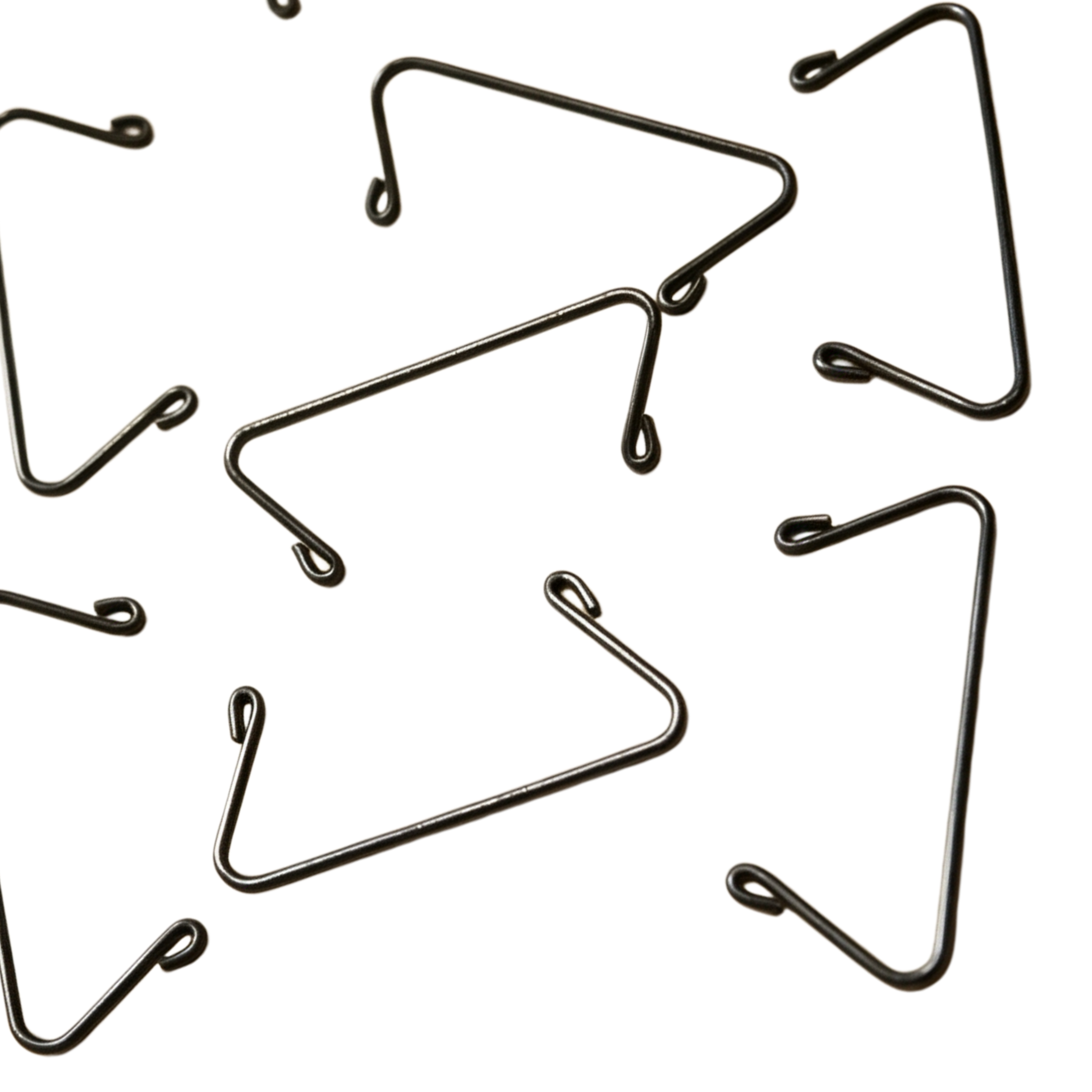 Stainless Steel Wire Retaining Clips 0.5-6mm Precision CNC Wire Forming for Secure Component Retention