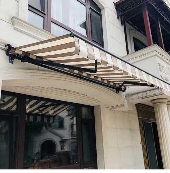Outdoor Aluminium Semi Cassette Retractable Awnings 6x3m