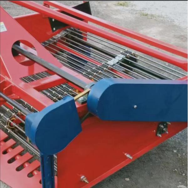Agricultural Potato Harvesting Equipment Red Blue 1m Collection Box