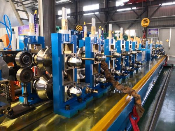 Máquina de fabricação de tubos de aço galvanizados MS, com capacidade de 300 kW