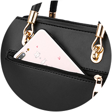 Leather Fashion Pu Womens Luxury Handbag Top Handle Satchel